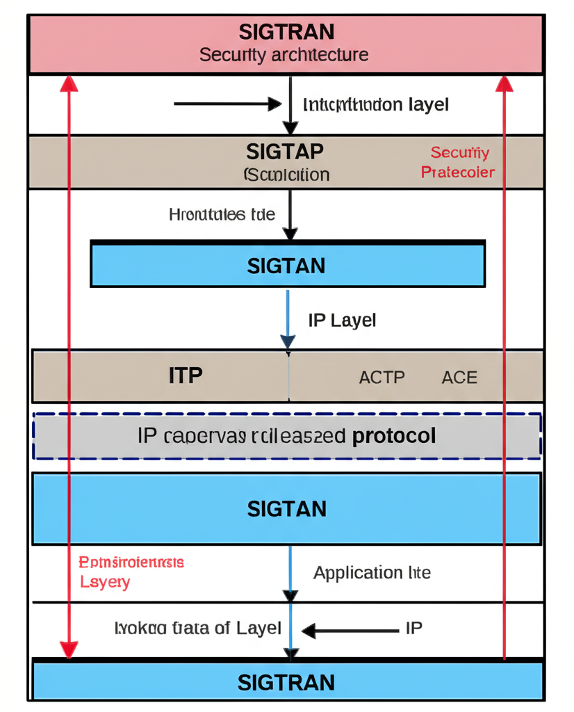SIGTRAN Security Architecture Diagram